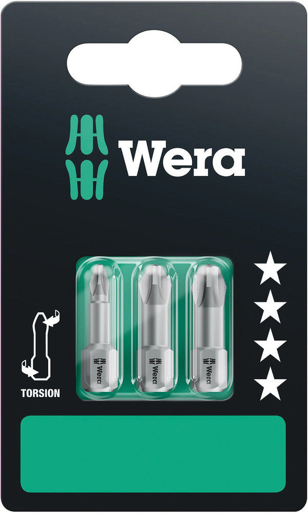 Wera 05073324001 851/1 TZ SB bits, PH 2 x 25 mm, 2 pieces