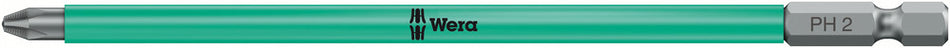 Wera 05203913001 853/4 ACR SL bits with sleeve, magnetized, PH 2 x 150 mm