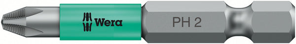 Wera 05323780001 853/4 ACRÃ‚Â® SL bits with sleeve, magnetized, PH 2 x 50 mm