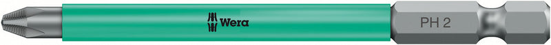 Wera 05323781001 853/4 ACRÃ‚Â® SL bits with sleeve, magnetized, PH 2 x 90 mm