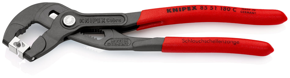 KNIPEX 85 51 180 C Hose Clamp Pliers for Click clamps