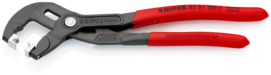 KNIPEX 85 51 180 C Hose Clamp Pliers for Click clamps