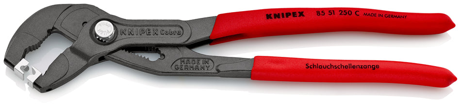 KNIPEX 85 51 250 C Hose Clamp Pliers for Click clamps