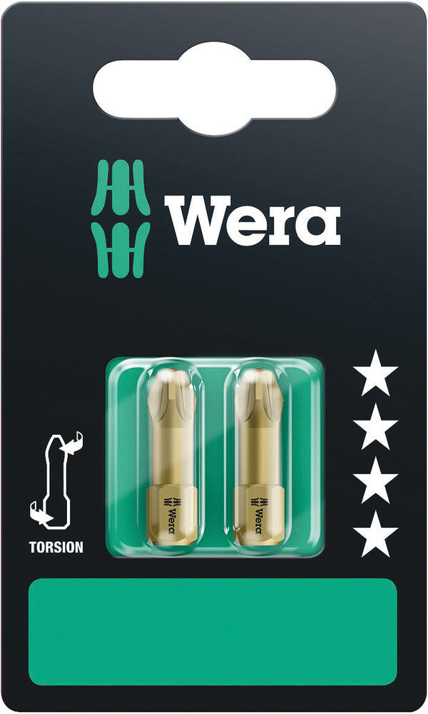 Wera 05073372001 855/1 TH SB bits, PZ 3 x 25 mm, 2 pieces