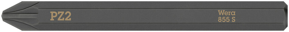 Wera 05018163001 855 S Pozidriv bits for impact screwdrivers, PZ 1 x 70 mm