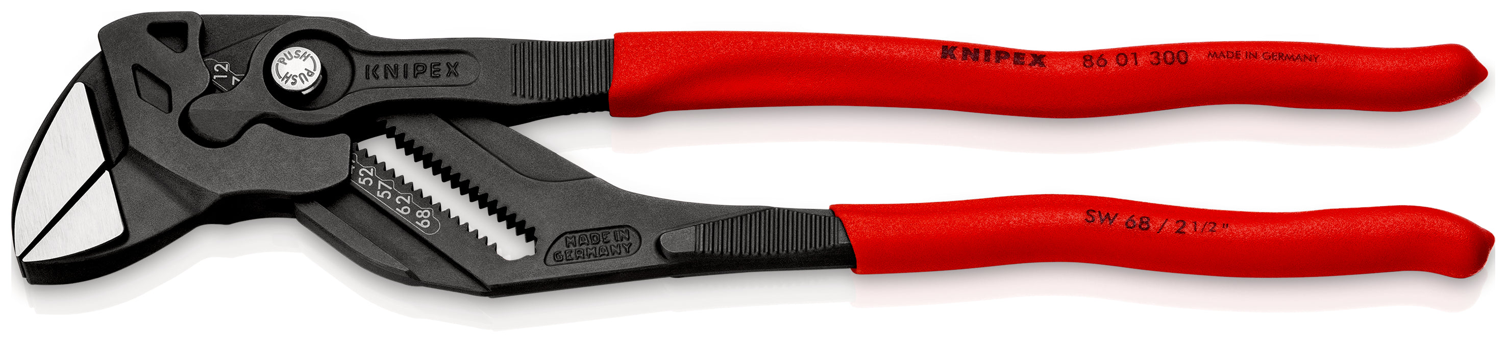 thumbnail image 2 of Knipex Pliers Wrench 12 86 01 300 - 12-inch, Chrome-Vanadium Steel, Made In Germany 2 of 3