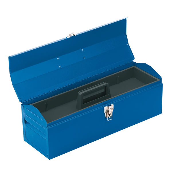 Draper 86675 Barn Type Tool Box with Tote Tray, 485mm