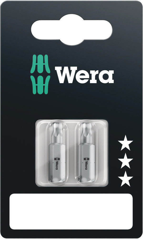 Wera 05073313001 867/1 SB TORXÃ‚Â® bits, TX 10 x 25 mm, 2 pieces