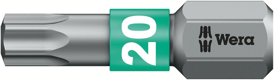 Wera 05066124001 867/1 BTZ TORX bits, TX 20 x 25 mm