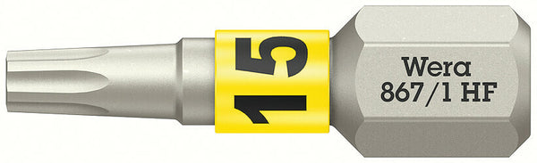 Wera 05066141001 867/1 TORXÃ‚Â® HF Bits with holding function, TX 15 x 25 mm