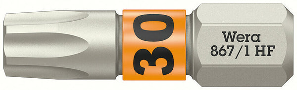 Wera 05066144001 867/1 TORXÃ‚Â® HF Bits with holding function, TX 30 x 25 mm