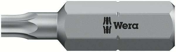 Wera 05066500001 867/1 Z TORXÃ‚Â® BO bits with bore hole, TX 10 x 25 mm