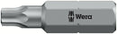 Wera 05066510001 867/1 Z TORX BO bits with bore hole, TX 20 x 25 mm