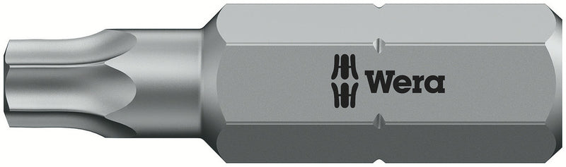 Wera 05066510001 867/1 Z TORXÃ‚Â® BO bits with bore hole, TX 20 x 25 mm