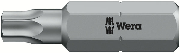 Wera 05066515001 867/1 Z TORXÃ‚Â® BO bits with bore hole, TX 25 x 25 mm