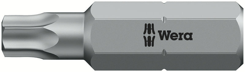Wera 05066515001 867/1 Z TORXÃ‚Â® BO bits with bore hole, TX 25 x 25 mm