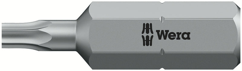 Wera 05066498001 867/1 Z TORXÃ‚Â® BO bits with bore hole, TX 8 x 25 mm