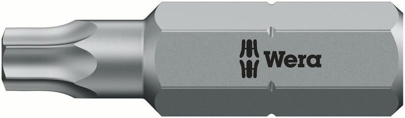 Wera 05066510001 867/1 Z TORXÃ‚Â® BO bits with bore hole, TX 20 x 25 mm