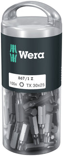 Wera 05072451001 867/1 TORXÃ‚Â® DIY 100, TX 30 x 25 mm, 100 pieces
