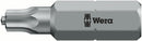 Wera 05066082001 867/1 ZA TORX bits with central pin, TX 20 x 25 mm