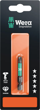 Wera 05073966001 867/4 IMP DC SB Impaktor bits, TX 30 x 50 mm