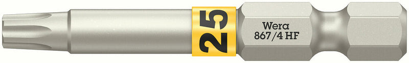 Wera 05060507001 867/4 TORXÃ‚Â® HF Bits with holding function, TX 15 x 50 mm