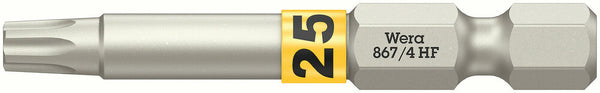 Wera 05060509001 867/4 TORXÃ‚Â® HF Bits with holding function, TX 25 x 50 mm
