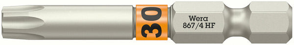 Wera 05060510001 867/4 TORXÃ‚Â® HF Bits with holding function, TX 30 x 50 mm