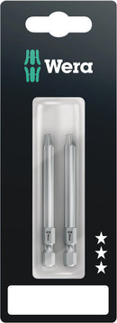 Wera 05073073001 867/4 Z TORXÃ‚Â® BO bits with bore hole SB, TX 40 x 70 mm, 2 pieces