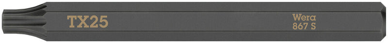 Wera 05018170001 867 S TORXÃ‚Â® bits for impact screwdrivers, TX 40 x 70 mm