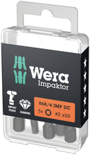Wera 05057672001 868/4 IMP DC DIY Impaktor square head socket bits,