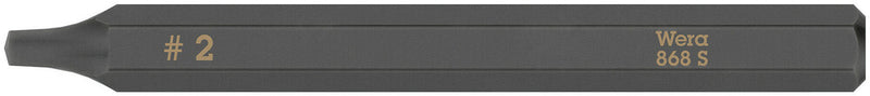 Wera 05018171001 868 S Square head socket bits for impact screwdrivers,