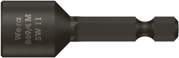 Wera 05060426001 869/4 M Nutsetters, magnetic, 11 x 50 mm