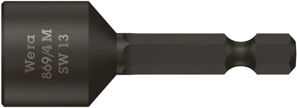 Wera 05060428001 869/4 M Nutsetters, magnetic, 13 x 50 mm