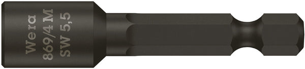 Wera 05060420001 869/4 M Nutsetters, magnetic, 5.5 x 50 mm