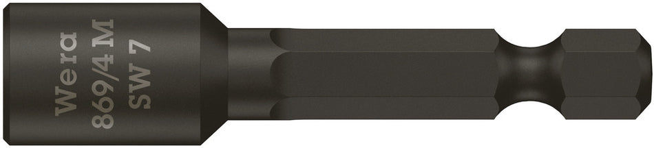 Wera 05060220001 869/4 M Nutsetters, magnetic, 7 x 65 mm