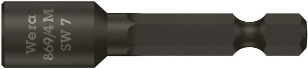 Wera 05060220001 869/4 M Nutsetters, magnetic, 7 x 65 mm
