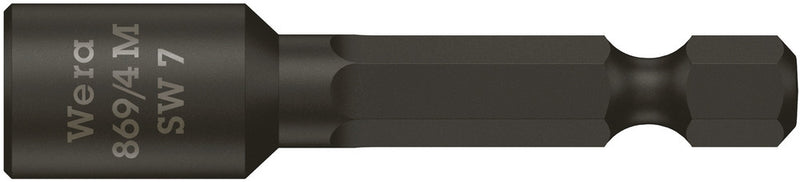Wera 05060220001 869/4 M Nutsetters, magnetic, 7 x 65 mm