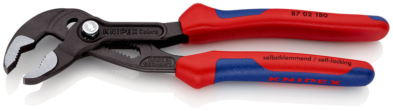 KNIPEX 87 02 180 COBRA WATER PUMP PLIERS