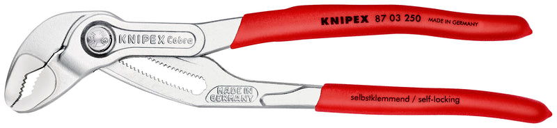 KNIPEX 87 03 250 COBRA WATER PUMP PLIERS