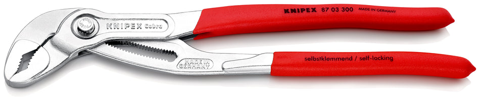 KNIPEX 87 03 300 COBRA WATER PUMP PLIERS