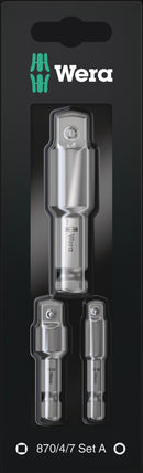Wera 05073200001 870/4/7 Set A SB, 3 pieces