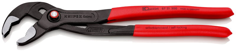 KNIPEX 87 21 300 SB KNIPEX CobraÂ® QuickSet Water Pump Pliers