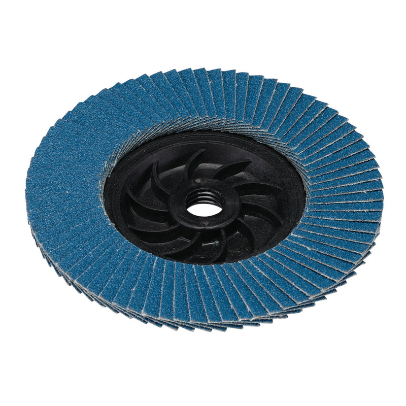 Draper 87232 Draper Expert Zirconium Oxide Flap Disc, 115mm, M14, 80 Grit