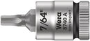 Wera 05003382001 8740 A Zyklop bit socket, 1/4" drive, 7/64" x 28 mm