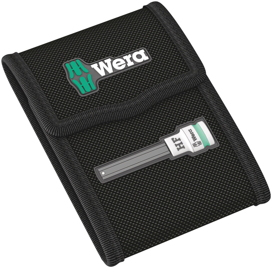 Wera 05003345001 8740 A HF 1 Zyklop bit socket set with holding function, 1/4" drive, 5 pieces
