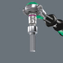 Wera 05003383001 8740 A HF Zyklop bit socket with holding function, 1/4" drive, 1/8" x 28 mm