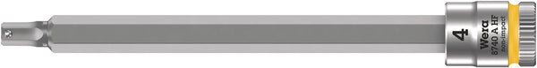 Wera 05003334001 8740 A HF Zyklop bit socket with holding function, 1/4" drive, 4 x 100 mm