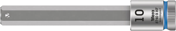 Wera 05003044001 8740 B HF Zyklop bit socket with holding function, 3/8" drive, 10 x 100 mm