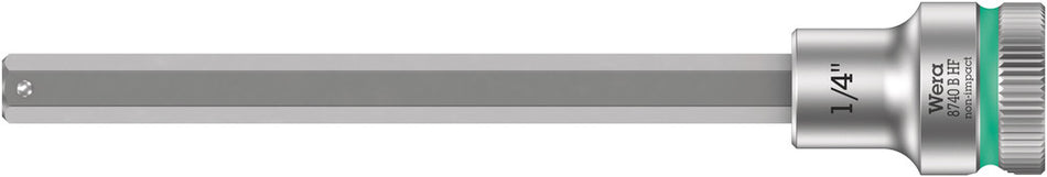 Wera 05003090001 8740 B HF Zyklop bit socket with holding function, 3/8" drive, 1/4" x 107 mm